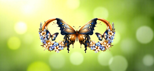 Gals Schmetterling braun