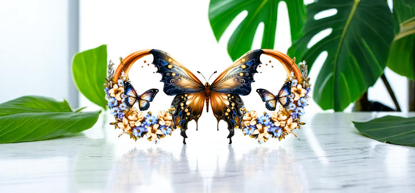 Gals Schmetterling braun
