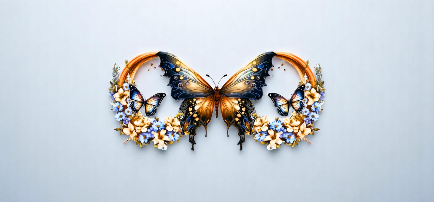 Gals Schmetterling braun