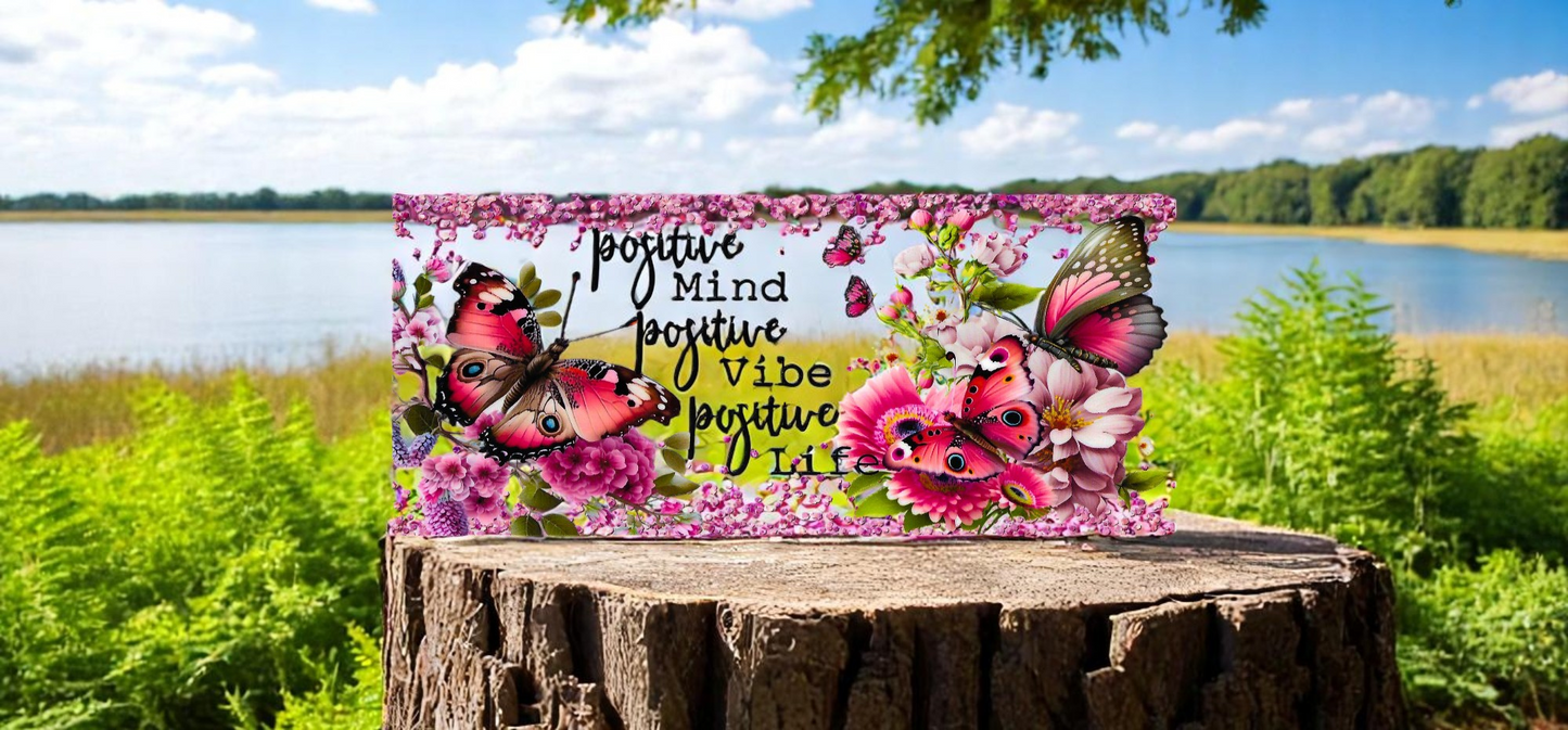Gals Schmetterling rosa positiv mind