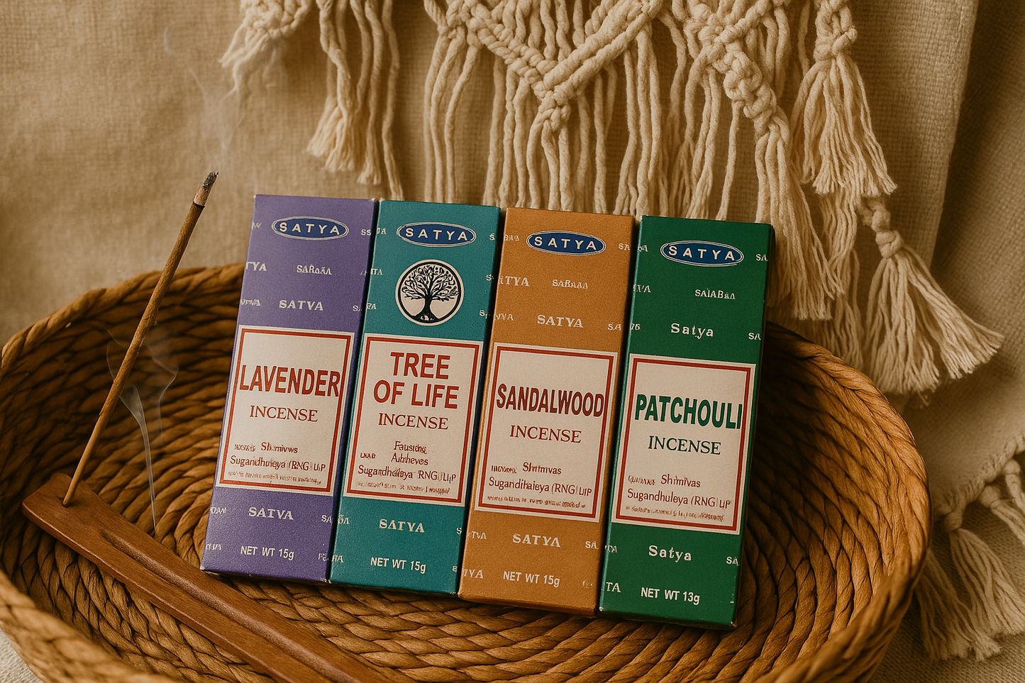 Satya Räucherstäbchen Lavendel