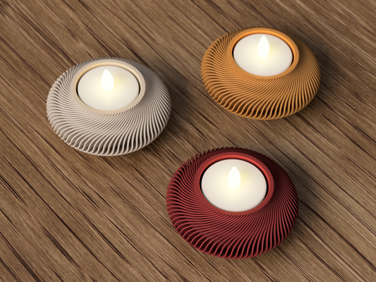 3er Set Teelichthalter