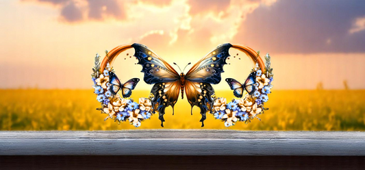 Gals Schmetterling braun