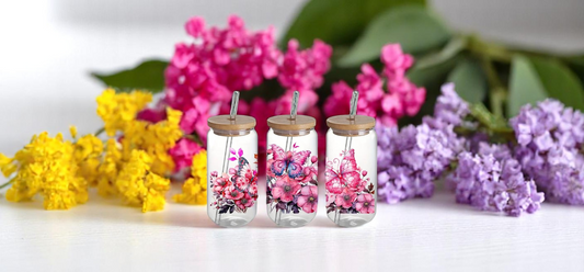 Gals Schmetterling pink