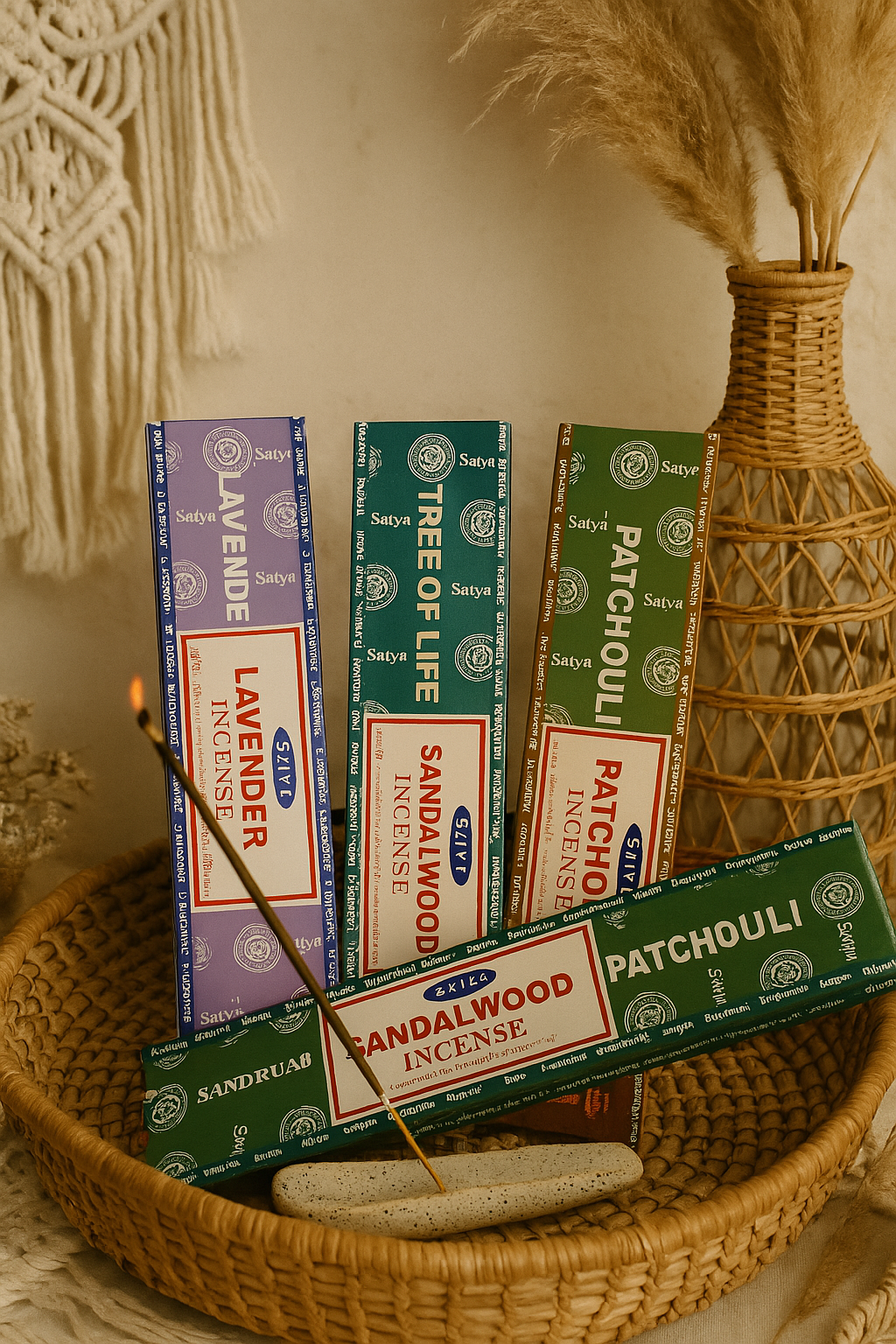 Satya Räucherstäbchen Lavendel